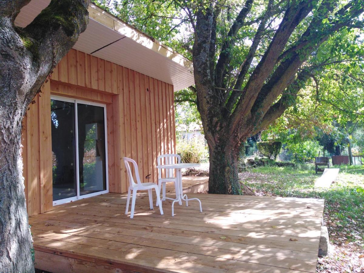 Le Chalet Du Bord De L'Eau Sainte-Terre Bagian luar foto